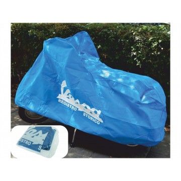 VEHICLE COVER (WITH ELASTIC) FOR CLASSIC VESPAS "HISTORIC REGISTER" - NOT WATERPROOF - FOR INDOOR USE CIF : 15530  CIF - 1