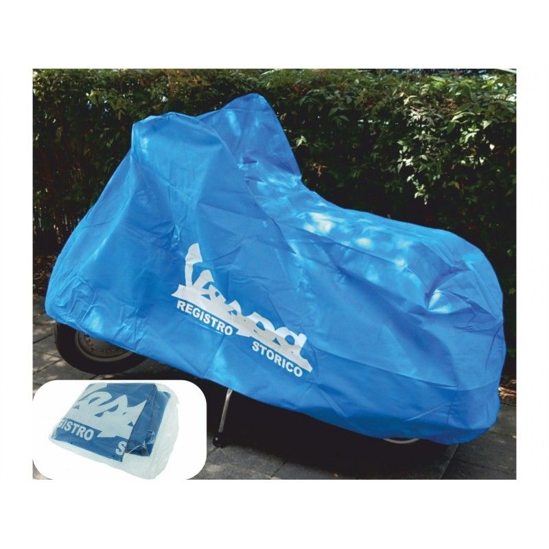 VEHICLE COVER (WITH ELASTIC) FOR CLASSIC VESPAS "HISTORIC REGISTER" - NOT WATERPROOF - FOR INDOOR USE CIF : 15530  CIF - 1