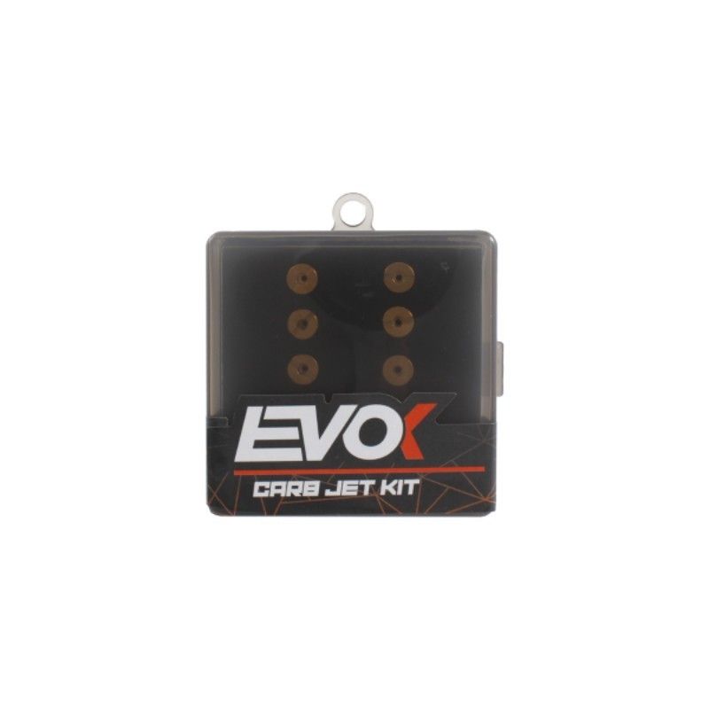 EVOK JET KIT FOR DELL'ORTO CARBURETOR 6MM 125-148 RMS : 121681007  EVOK - 1
