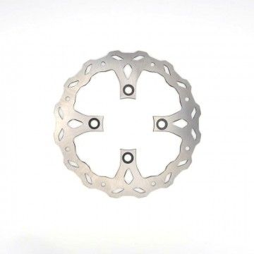 220mm Fixed Cross 4 Hole Iron Brake Disc for Pitbike / Cross AVO - 1