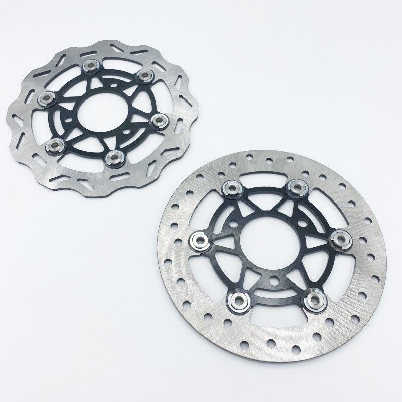 200mm Floating 3-Hole Black Brake Disc  AVO - 1