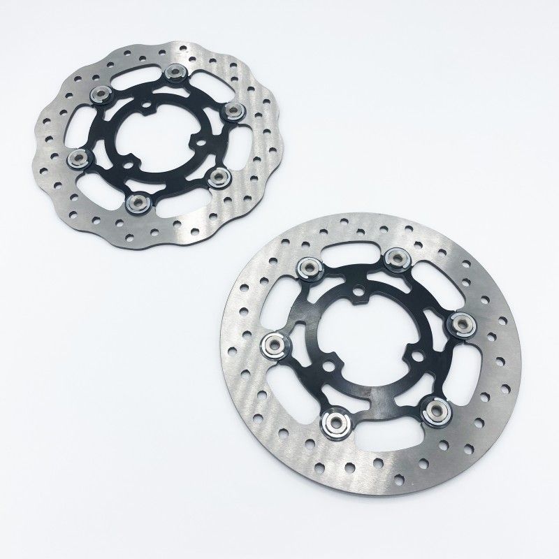 210mm Floating 3-Hole Black Brake Disc  AVO - 1