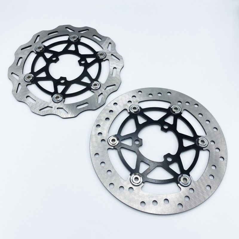 220mm Floating 3-Hole Black Brake Disc  AVO - 1