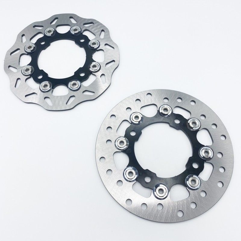 200mm Floating 4-Hole Black Brake Disc  AVO - 1