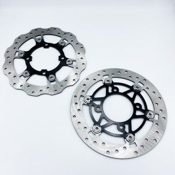 220 mm Floating 4 Hole Black AVO Brake Disc - 1