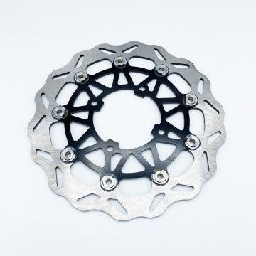 Brake Disc 260 mm Floating 4 Holes Black AVO - 1