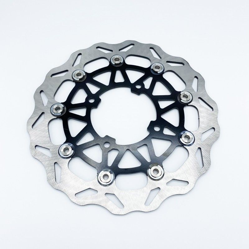 260mm Floating 4-Hole Black Brake Disc  AVO - 1