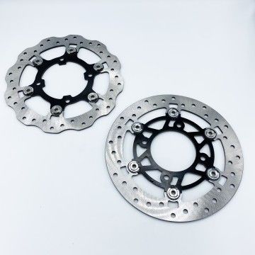 230 mm Floating 4 Hole Black AVO Brake Disc - 1