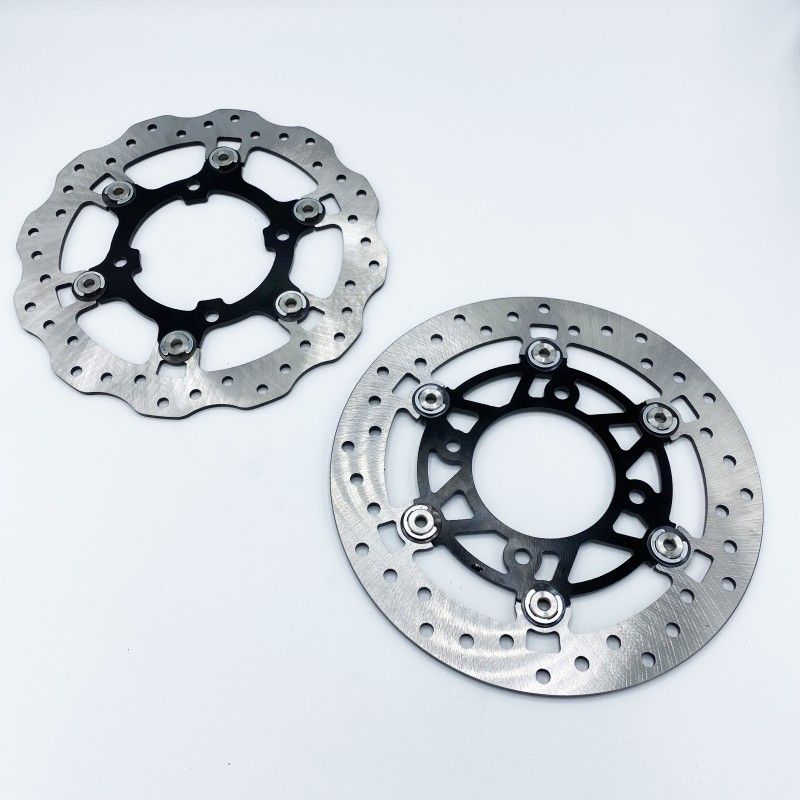 230mm Floating 4-Hole Black Brake Disc  AVO - 1