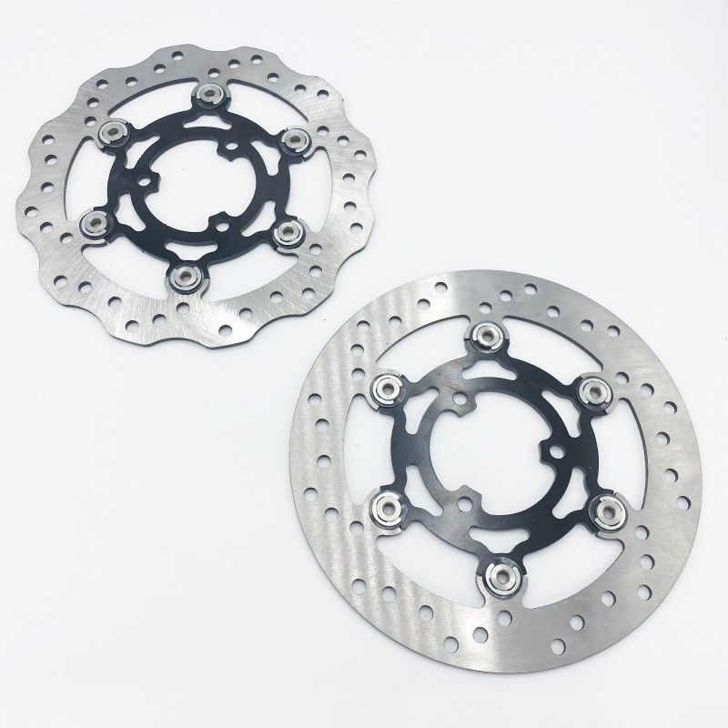 235mm Floating 3-Hole Black Brake Disc  AVO - 1