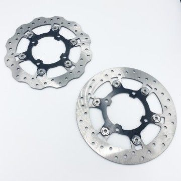 Brake Disc 235 mm Floating 4 Holes Black AVO - 1