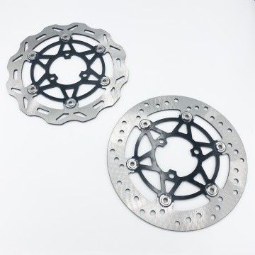 240mm Floating 3-Hole Black AVO Brake Disc - 1