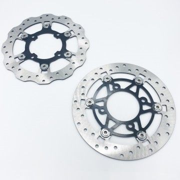 240mm Floating 4-Hole Black AVO Brake Disc - 1