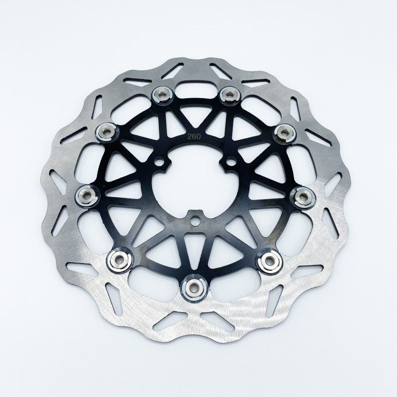 260 mm Floating 3 Hole Black AVO Brake Disc - 1