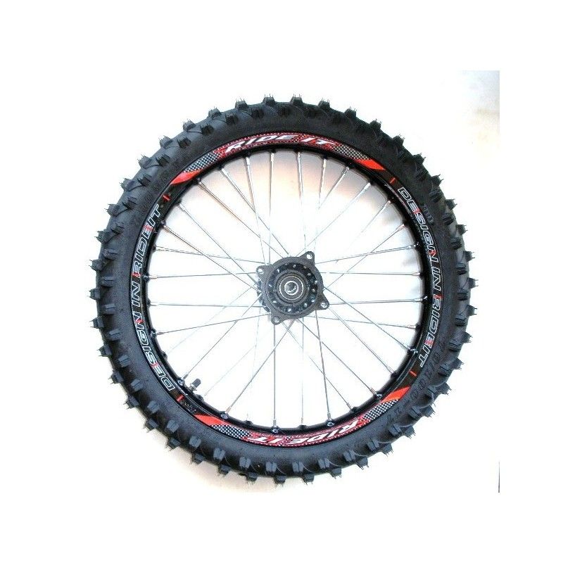 Pair of 17'' and 14'' Aluminum Cross Rims / Wheels  AVO - 2