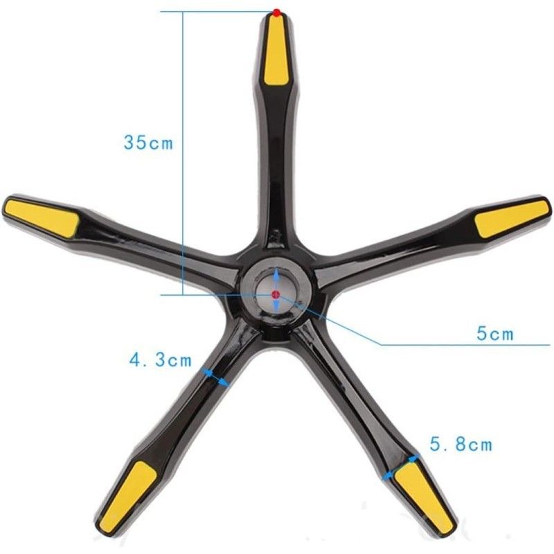 Base di Ricambio per Sedia da Gaming Ufficio  AVO - 1