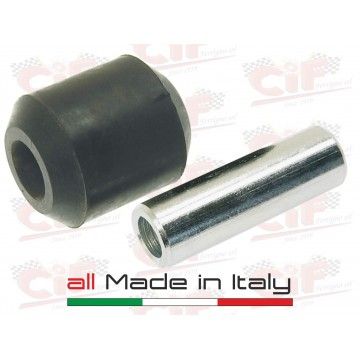 LOWER ELASTIC SUPPORT KIT + IRON SOCKET shock absorber attachment  CIF - 1