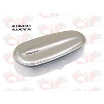 POLISHED ALUMINUM FORK SPRING COVER VESPA CIF : 5872-A  CIF - 1