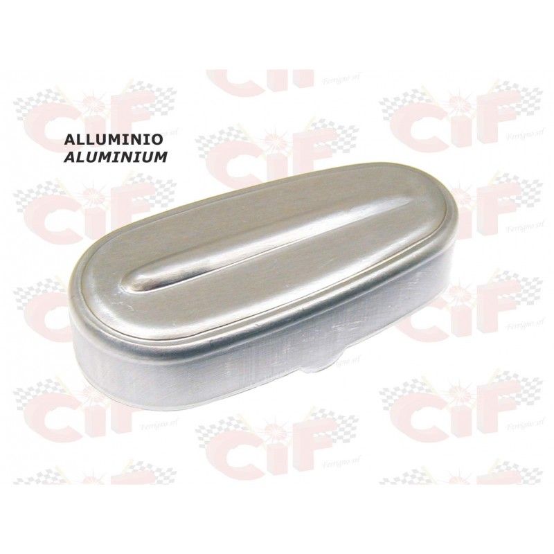 POLISHED ALUMINUM FORK SPRING COVER VESPA CIF : 5872-A  CIF - 1