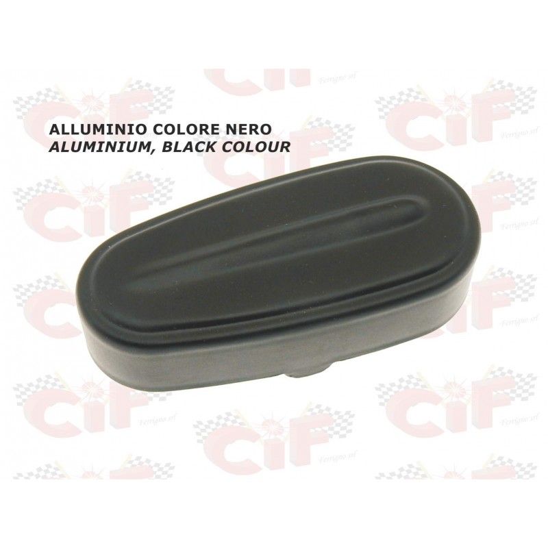 BLACK ALUMINUM FORK SPRING COVER VESPA CIF : 5872-  CIF - 1