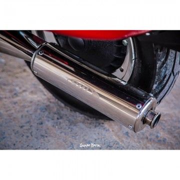 SIP Tubeless Rim 2.0 - 2.10 Polished Silver for Classic Vespa 10"  SIP - 14