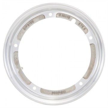 Cerchio SIP Tubeless 2.0 - 2.10 Argento Lucidato Per Vespa Classica 10"  SIP - 3