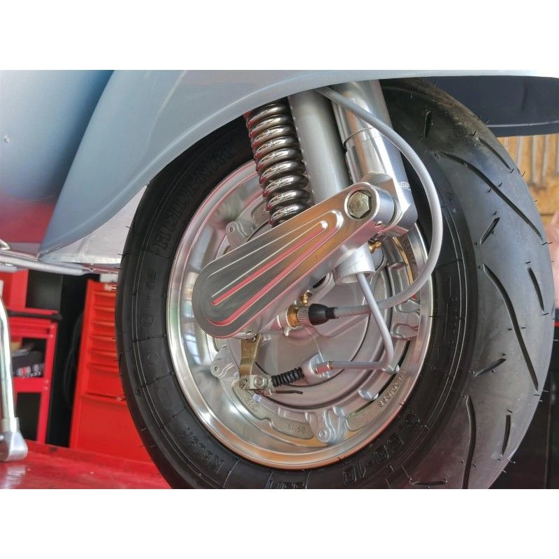 SIP Tubeless Rim 2.0 - 2.10 Polished Silver for Classic Vespa 10"  SIP - 15