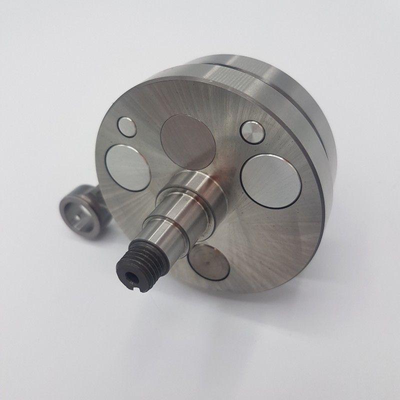 VMC crankshaft full shoulders, stroke 45, cone 20, connecting rod 87 cnc, for Ve  VMC RACING - 1