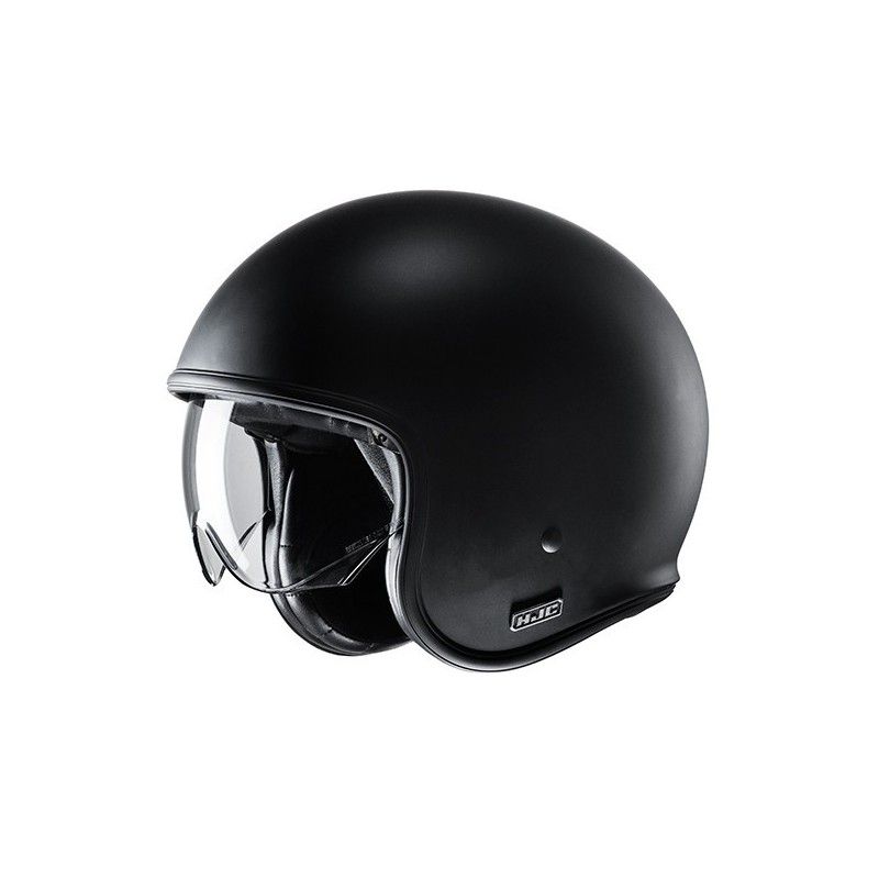 HJC V30 UNI SEMI FLAT BLACK HJC Semi-Full Face Helmet - 1