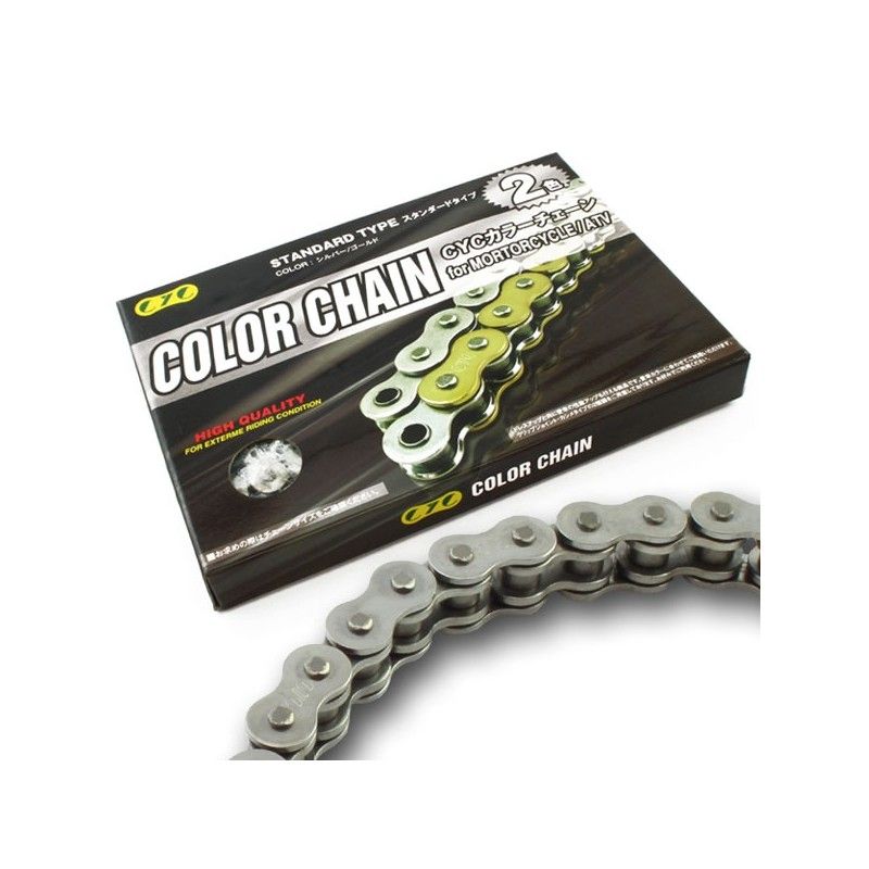Pit bike chain, 428 pitch, 108 cyc links, ihsv  CYC CHAIN - 1