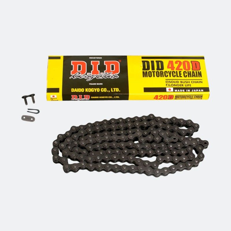 DID Pitbike and MiniGP Chain, 420 pitch - 120 links  DID - 1