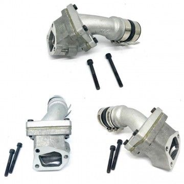 VMC 3-Hole Reed Valve Intake Manifold, ø 34mm Connection for 26/28mm Carburetors VMC RACING - 1