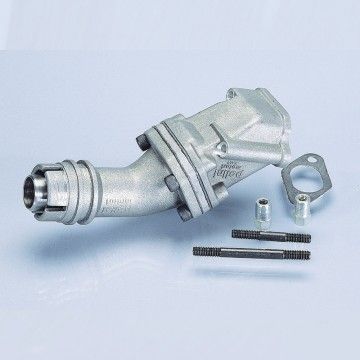 COLLETTORE ASPIRAZIONE POLINI MONOLAMELLARE 2 FORI 19MM ATTACCO PER VESPA 50 - 125 215.0116  POLINI - 1