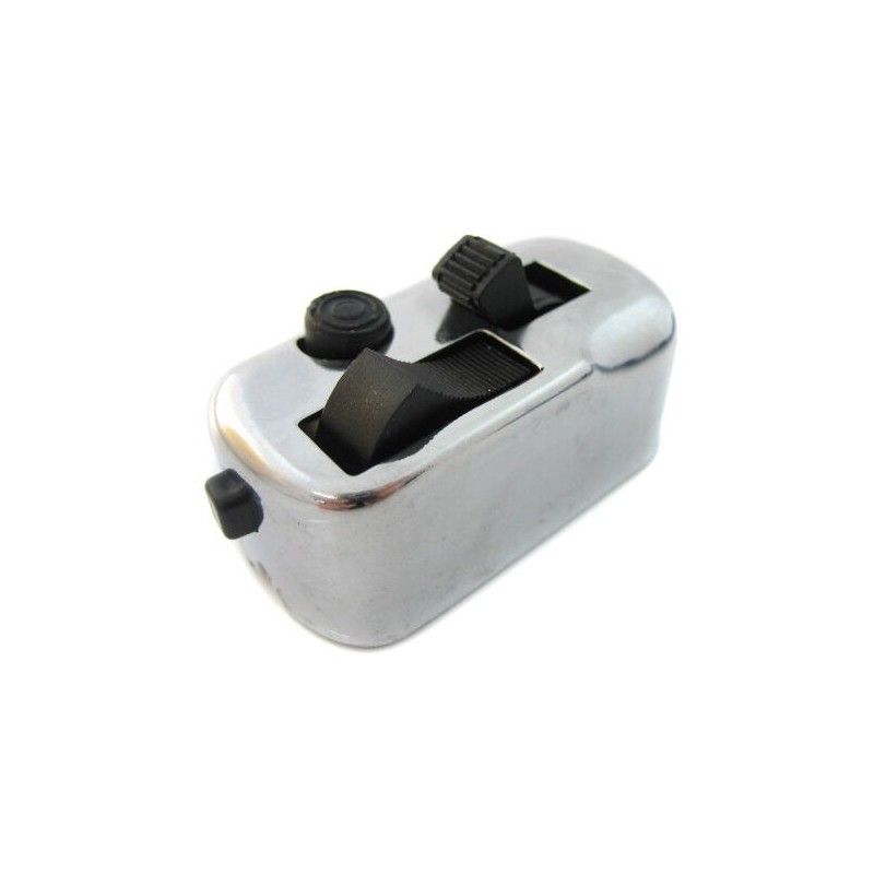 Chrome light switch for Vespa 125 Primavera 1965  VMC RACING - 1