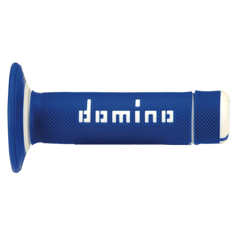 PAIR OF BLUE/WHITE OFF-ROAD DOMINO code A02041C4648A7-1 DOMINO - 1