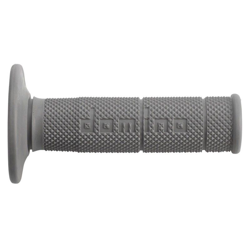 PAIR OF CROSS/ENDURO GRIPS DOMINO GREY code 6131.82.52.06  DOMINO - 1