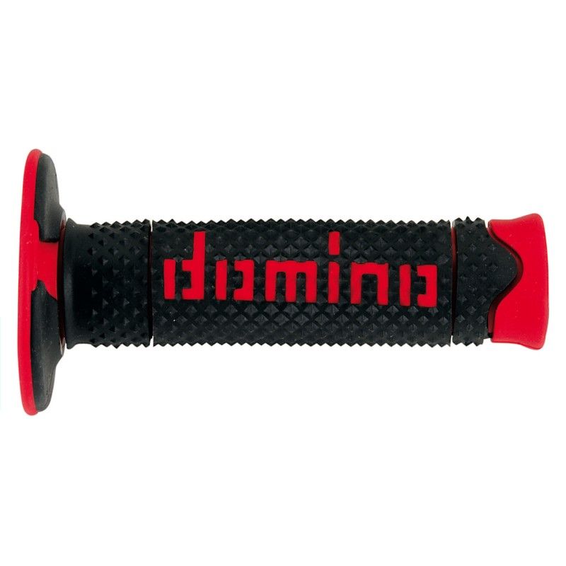 PAIR OF BLACK/RED OFF-ROAD DOMINO code A26041C4240A7-0 DOMINO - 1
