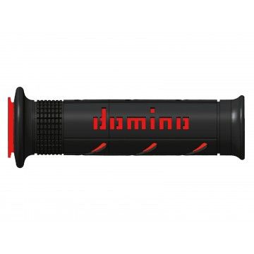 PAIR OF BLACK/RED ROAD-RACING DOMINO code A25041C4240C7-0 DOMINO - 1