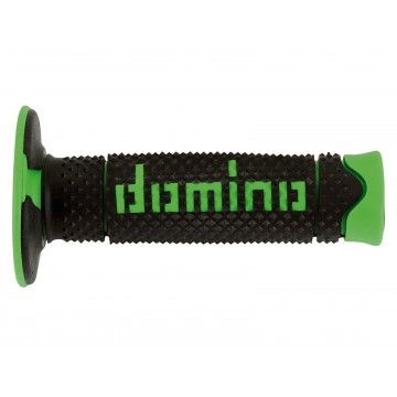 PAIR OF BLACK/GREEN OFFROAD DOMINO code A26041C4440A7-0 DOMINO - 1