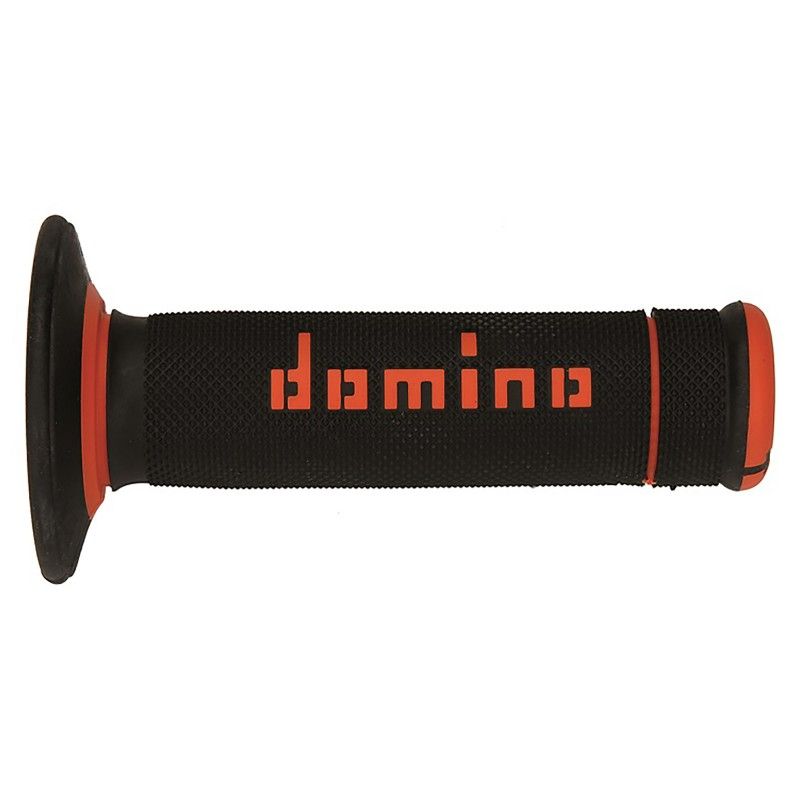 PAIR OF X-TREME BLACK/ORANGE GRIPS DOMINO code A19041C4540A7-0 DOMINO - 1