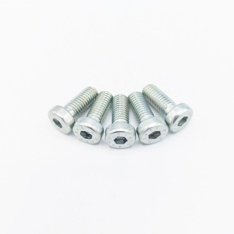 ZINC-PLATED SILVER screw kit for VMC Hub for ZIP/ET2/ET4 AVO forks - 2