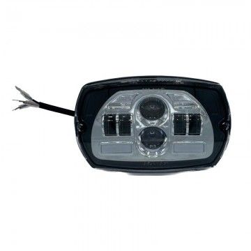 VESPA 50 SPECIAL LED HEADLIGHT FRONT LIGHT GROUP 3000 LUMEN 12V Chrome - ITALKAST ITALKAST - 1