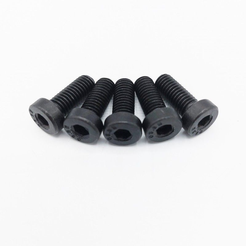 BLACK ZINC-PLATED screw kit for VMC Hub for ZIP/ET2/ET4 AVO forks - 2