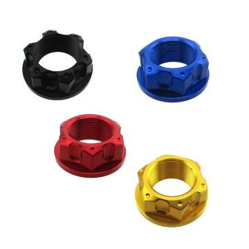 CNC Ergal Steering Head Nut - M22 x 1.00 AVO - 1