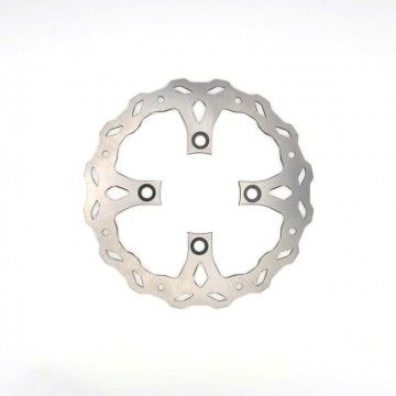 Disco Freno 190 mm Fisso Crociato 4 Fori In Ferro Per Pitbike / Cross  AVO - 1