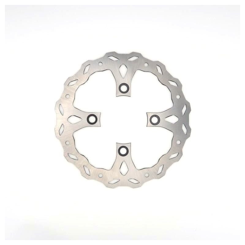 Brake Disc 190 mm Fixed Cross 4 Holes Iron For Pitbike / Cross  AVO - 1