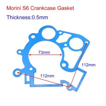 Morini 50 Engine Crankcase Gasket  AVO - 1