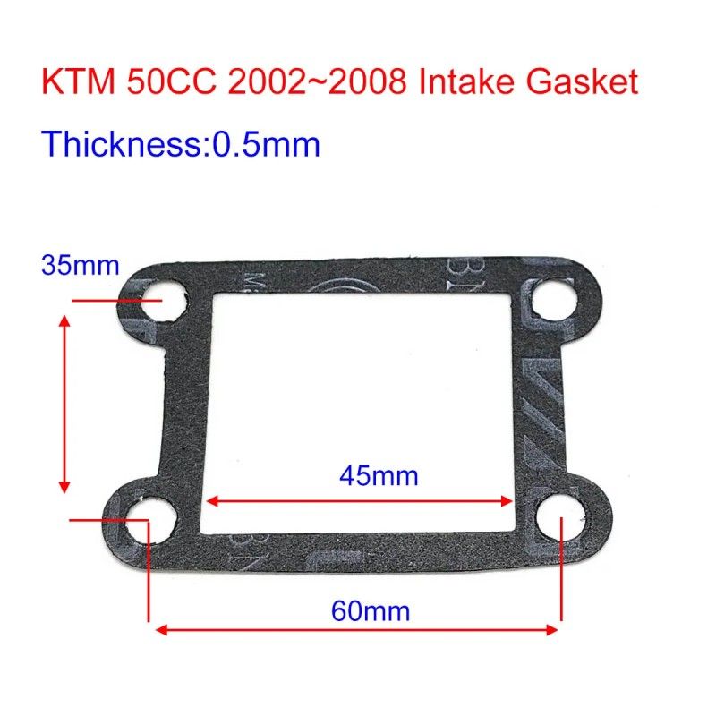 Kit Guarnizioni Motore Gorgeri Per PW50 – 4 Pezzi In Acciaio Inox, Ricambio Completo Per Motore Moto