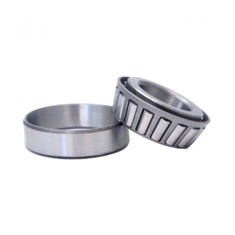 Complete Pitbike Plates Silver with Stem and Bearings  AVO - 6