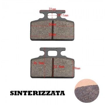 Brake Pads for Pitbike 50 - 250 cc Mod. 1 Sintered  AVO - 1
